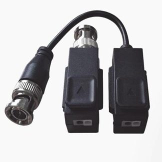 KIT DE TRANSCEPTOR (BALLUNS) TURBOHD CON BOTON PUSH - HASTA 8 MP (4K) - 100 COBRE - SOPORTA HDTVI - AHD - CVI - CVBS - AUDIO POR COAXITRON