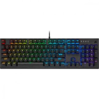 KIT GAMER 3 EN 1 CORSAIR TECLADO K60 RGB PRO + MOUSE HARPOON RGB PRO + MOUSEPAD MM300 ALAMBRICO USB NEGRO (INGLES)