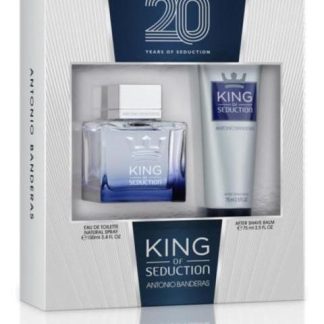 KIT PARA DESPUES DEL AFEITADO KING OF SEDUCTION DE ANTONIO BANDERAS 100 ML O MAS