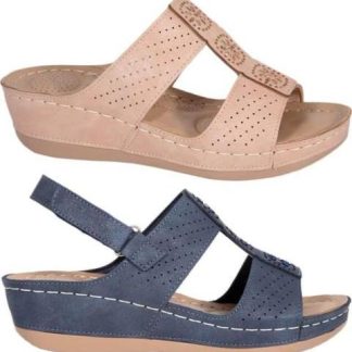 KIT SANDALIA CONFORT CON PIEDRAS MULTICOLOR SHOSH