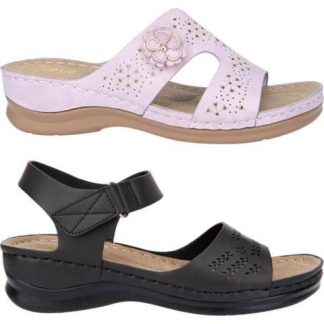 KIT SANDALIA CONFORT FLORES MULTICOLOR SHOSH