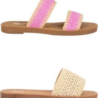 KIT SANDALIA PISO RAFIA MULTICOLOR VI LINE