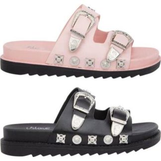 KIT SANDALIA PLANAS HEBILLAS MULTICOLOR VI LINE FASHION