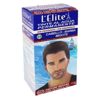 L ELITE CABELLO BARBA BIG # 537 CASTAÑO MED. KENT COSMETICS