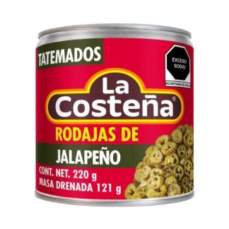 LA COSTEÑA RODAJAS DE JALAPEÑO VERDE TA 220 GR