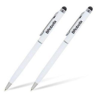 LAPIZ DIGITAL BROBOTIX STYLUS PARA TABLET DOU-PACK BLANCO 6000397