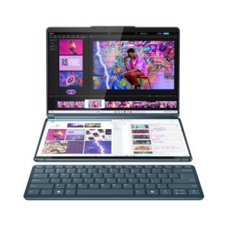LAPTOP LENOVO YOGA BOOK 9 13.3 2880X1800 TACTIL INTEL CORE ULTRA 7 155U 16GB 1TB SSD WINDOWS 11 HOME ESPANOL