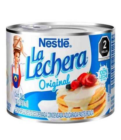 LECHE CONDENSADA LA LECHERA LATA 100 GRAMOS