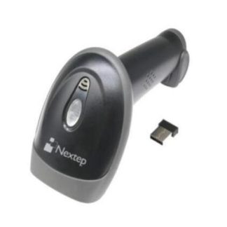 LECTOR DE CODIGOS DE BARRA Y QR NEXTEP INALAMBRICO (1D-2D) USB