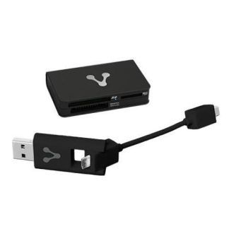 LECTOR DE MEMORIA VORAGO 480 MBIT-S NEGRO