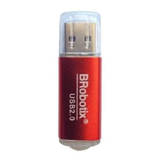LECTOR DE MEMORIAS MICRO SD BROBOTIX 345673R 480MBIT-S ROJO USB 2.0