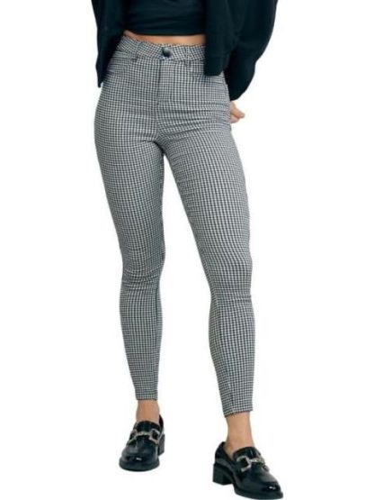 LEGGINGS CINTURA REGULAR BLANCO/NEGRO HOLLY LAND - Image 2