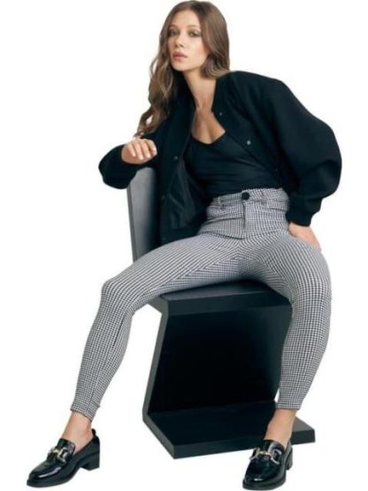 LEGGINGS CINTURA REGULAR BLANCO/NEGRO HOLLY LAND - Image 5