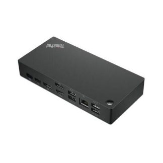 LENOVO DOCKING STATION THINKPAD UNIVERSAL USB-C 3X USB 3.1 2X USB 2.0 1X HDMI-1X RJ-45-2X DISPLAYPORT NEGRO