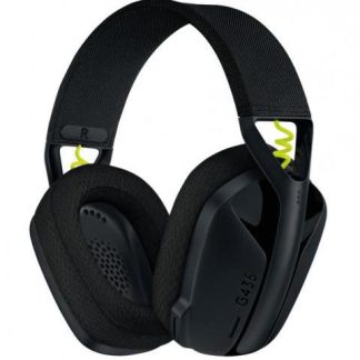 LOGITECH AUDIFONOS GAMER G435 PARA PC-PS4-PS5 INALAMBRICO USB-A NEGRO