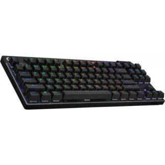 LOGITECH TECLADO GAMER PRO X TKL MECANICO SWITCH GX BROWN INALAMBRICO NEGRO (INGLES)