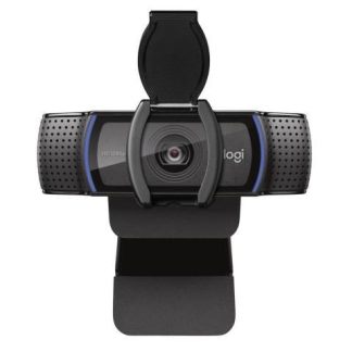 LOGITECH WEBCAM HD PRO C920S CON MICROFONO FULL HD 1920 X 1080 PIXELES USB 2.0 NEGRO