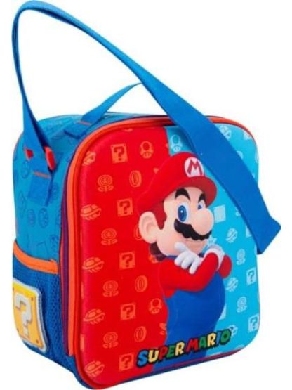 LONCHERA ESCOLAR SUPERMARIO ROJO MARIO BROS - Image 2