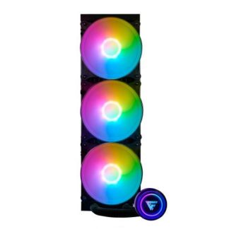 LQG700 BK ENFRIAMIENTO LIQUIDO GAME FACTOR LQG700 360MM RGB 3 FAN 120MM NEGRO