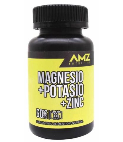 MAGNESIO POTASIO ZINC 60 CAP AMZ