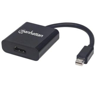 MANHATTAN ADAPTADOR MINI DISPLAYPORT 1.2 MACHO - HDMI HEMBRA 4K 60HZ NEGRO