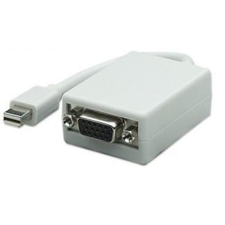 MANHATTAN ADAPTADOR MINI-DISPLAYPORT 1.2 MACHO - VGA HEMBRA 1080P 17CM BLANCO