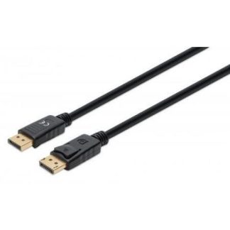 MANHATTAN CABLE 355582 DISPLAYPORT MACHO - DISPLAYPORT 1.4 MACHO 3 METROS NEGRO