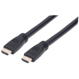MANHATTAN CABLE HDMI MACHO - HDMI MACHO 4K 60HZ 10 METROS NEGRO