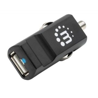 MANHATTAN CARGADOR USB POPCHARGE PARA AUTOMOVIL USB 2.0 NEGRO