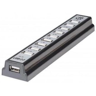 MANHATTAN HUB DE ESCRITORIO HI-SPEED USB 2.0 DE 10 PUERTOS 480 MBIT-S CON FUENTE