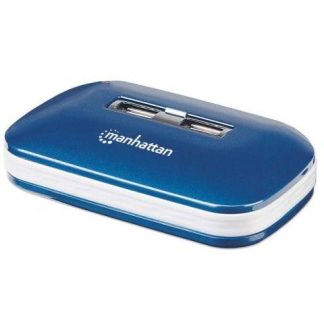 MANHATTAN HUB USB 2.0 DE 7 PUERTOS 480 MBIT-S CON FUENTE