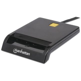 MANHATTAN LECTOR DE TARJETAS INTELIGENTES 102049 USB 2.0 NEGRO