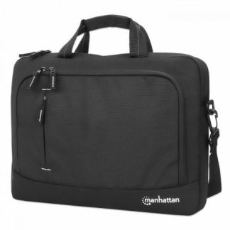 MANHATTAN MALETIN DE POLIESTER PET HELSINKI PARA LAPTOP 14.1 NEGRO