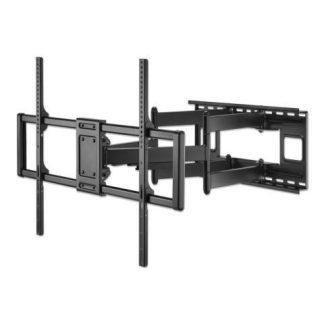 MANHATTAN SOPORTE DE PARED ARTICULADO 462358 PARA PANTALLA 60 - 120 HASTA 120KG NEGRO