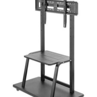 MANHATTAN SOPORTE TIPO CARRO 462068 PARA PANTALLA 37 - 100 HASTA 150KG NEGRO
