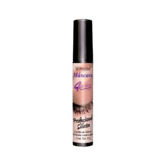 MASCARA 4 EN UNO PROFESIONAL SILICON NEGRO (CEPILLO DE SILICON) C PROSA