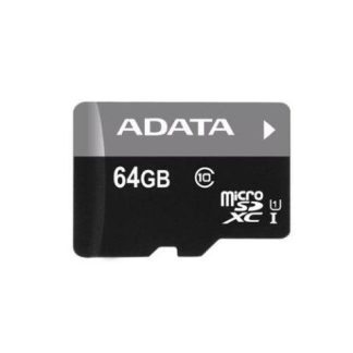MEMORIA MICRO SD ADATA UHSI U1 64 GB 30 MB-S 10 MB-S NEGRO