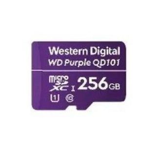 MEMORIA MICRO SD WD PURPLE 256GB CLASE 10 CLASE DE VELOCIDAD UHS 1 (U1) WDD256G1P0C