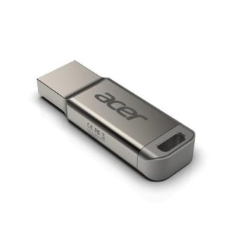 MEMORIA USB 3.2 ACER UM310 DE 64GB BL.9BWWA.581 120 MB-S LECTURA 90 MB-S ESCRITURA ACABADO METAL. COLOR PLATA