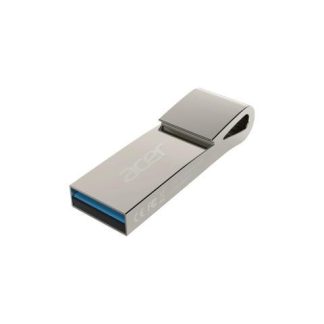 MEMORIA USB ACER UF200 DE 16GB BL.9BWWA.502 30 MB-S LECTURA 15MB-S ESCRITURA ACABADO METALICO. COLOR PLATA