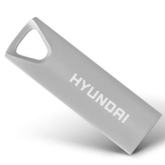 MEMORIA USB HYUNDAI U2BK-16GAS PLATA 16 GB USB 2.0 10 MB-S 3 MB-S