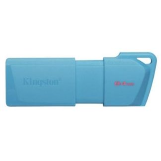 MEMORIA USB KINGSTON DATATRAVELER EXODIA M 64GB USB A TURQUESA
