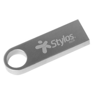 MEMORIA USB STYLOS ST100 256GB USB 2.0 PLATA