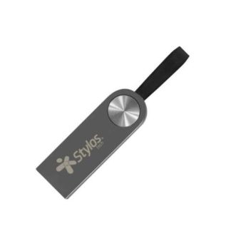 MEMORIA USB STYLOS ST300 16GB USB 2.0 LECTURA 80MB-S GRIS