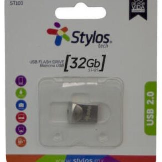 MEMORIA USB STYLOS STMUS41S 32GB USB 2.0 GRIS