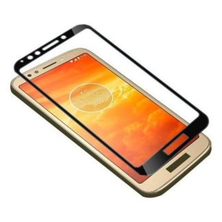 MICA CRISTAL TEMPLADO 9D PARA MOTO E5 PLAY GO XT1920
