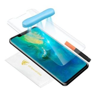 MICA CRISTAL TEMPLADO CURVA UV HUA MATE 20 PRO CON DUREZA 9H