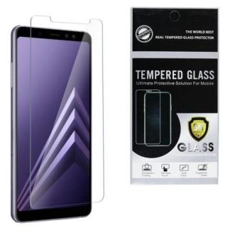 MICA DE CRISTAL TEMPLADO 9H COMPATIBLE CON SAMSUNG A8 PLUS