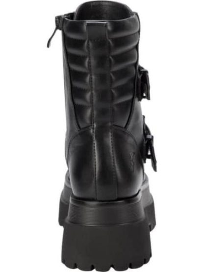 BOTA MILITAR SUELA CHUNKY NEGRO GOODYEAR - Image 4
