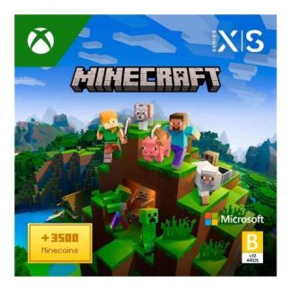MINECRAFT EDICION ESTANDAR + 3500 MINECOINS XBOX SERIES X-S-XBOX ONE